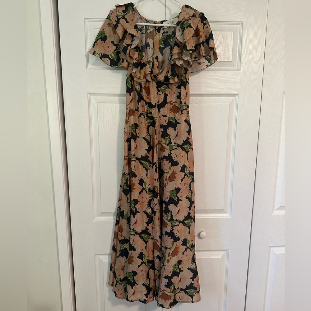 The Great The Parish Dress Victorian Rose Print
